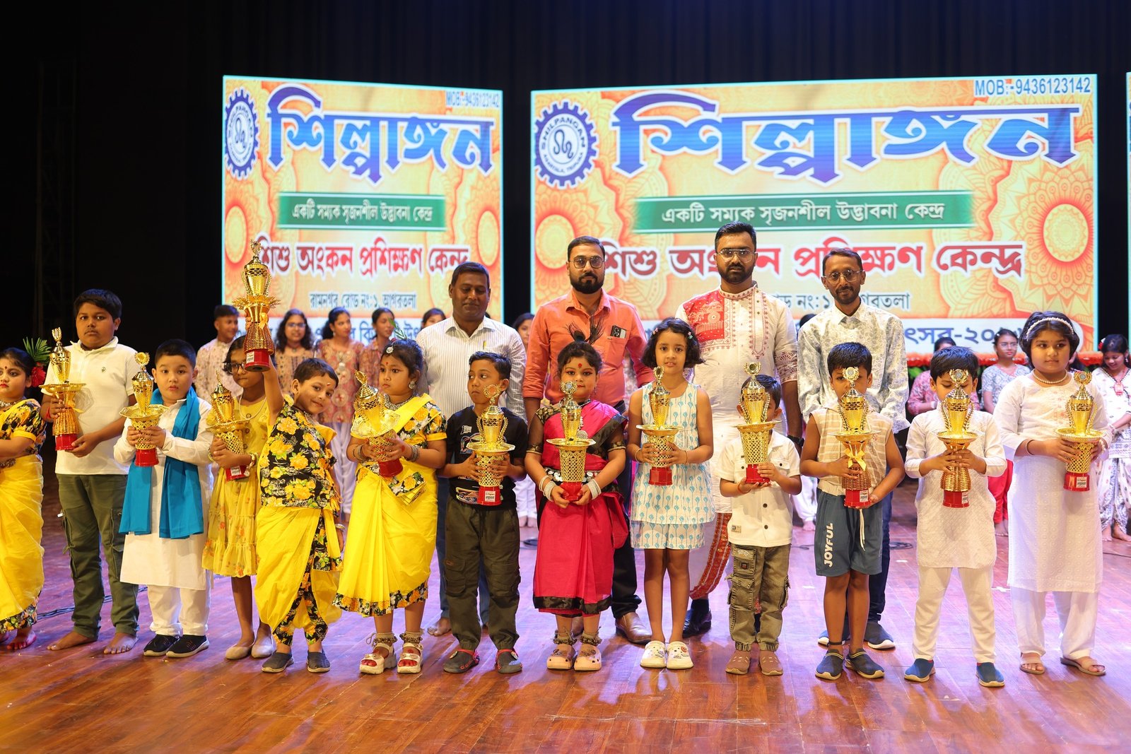 Art activity at Shilpangan Art School 13
