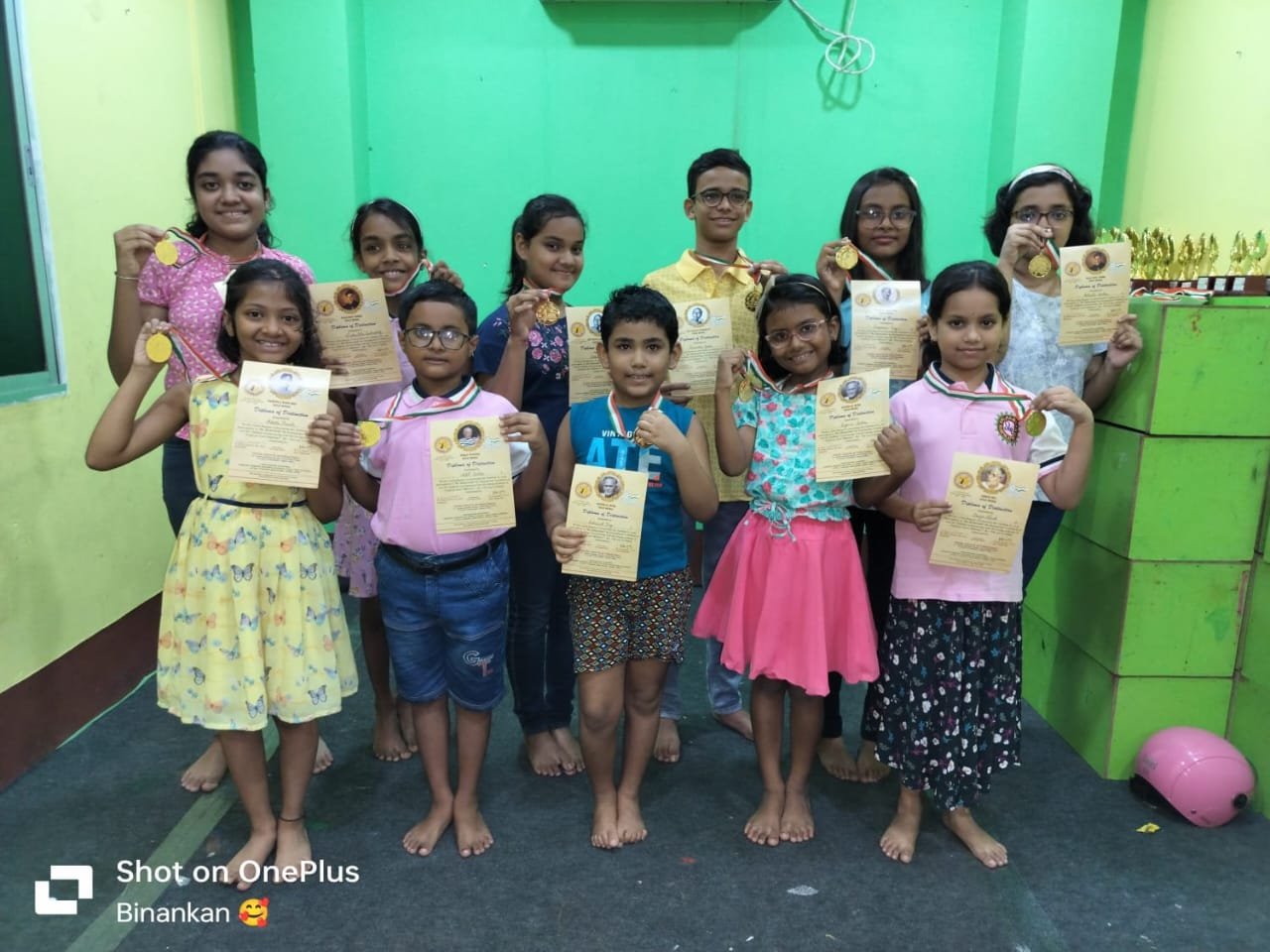Art activity at Shilpangan Art School 2